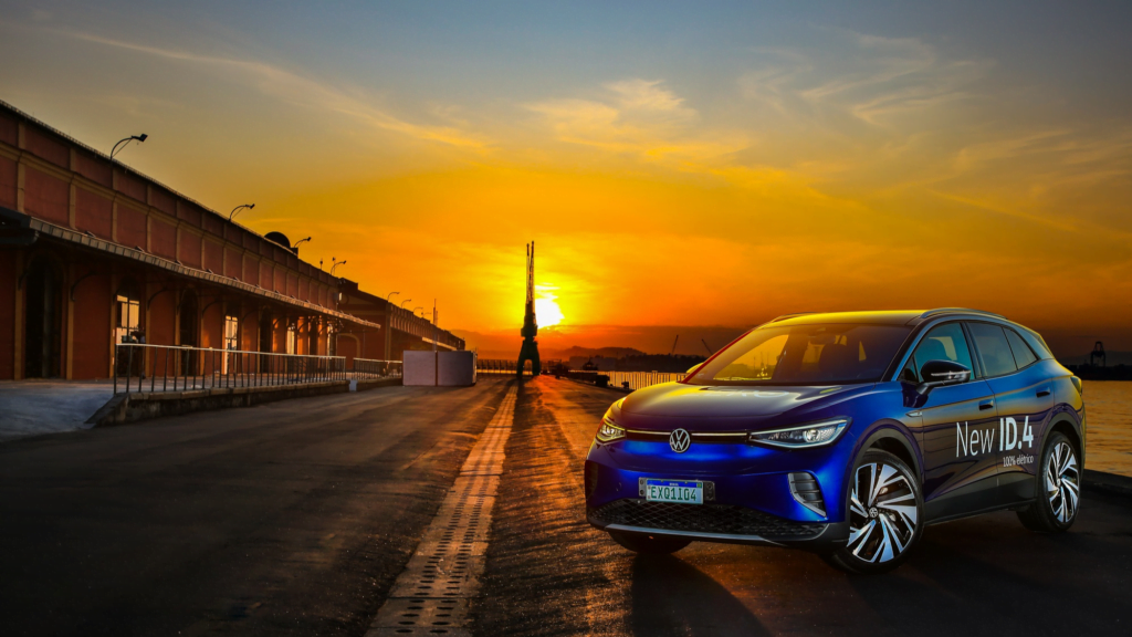 Volkswagen lança oficialmente seu primeiro SUV 100% elétrico no Brasil, o ID.4