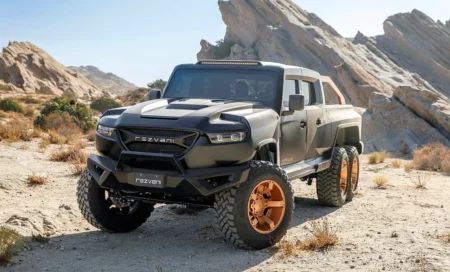 Picape-Monstro 6×6 e 1318cv Preparada para o Apocalipse: Um Tanque de Guerra de Uso Civil Que Chegou no Brasil