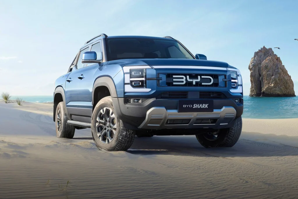 BYD Shark Plug-in Híbrida Chega ao Reino Unido para Desafiar a Ford Ranger BYD Shark Plug-in Híbrido carroemercado