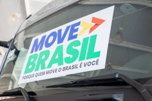 Programa Move Aplicativo: Financiamento do BNDES de R$ 30 Bilhões Tem Regras Rígidas para Motoristas Move Brasil caminhao banner adesivo parabrisa carroemercado