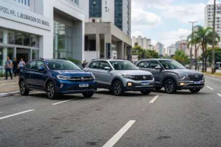 A mais recente atualização do ranking de SUVs mais vendidos no Brasil carroemercado